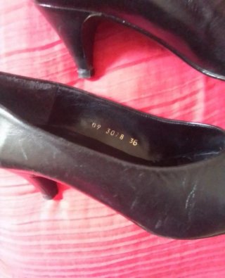 Zapatos  Piel Negro