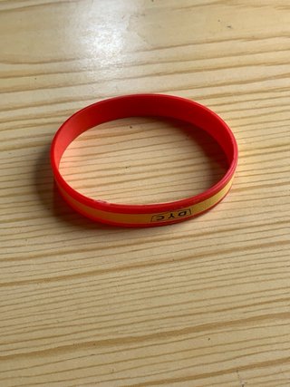 Pulsera DYC Publicitaria Roja