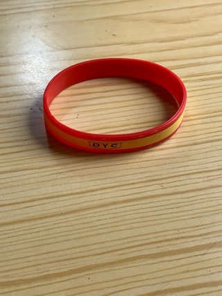 Pulsera DYC Publicitaria Roja