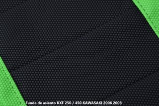 Funda de asiento KXF 250 / 450 KAWASAKI 2006 2008
