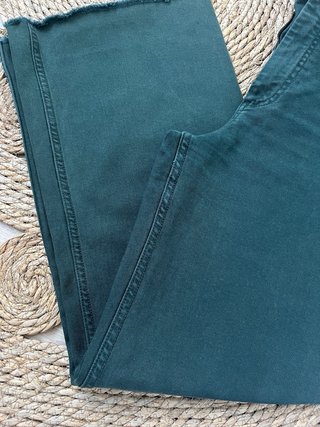 Pantalón Zara Verde Blue Marine