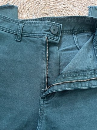 Pantalón Zara Verde Blue Marine