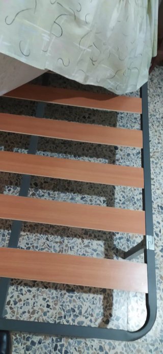 Somier láminas patas cama 115