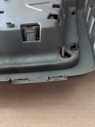 Rejilla frontal Nissan Qashqai.