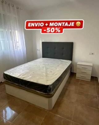 Canapés + Colchónes 135x190cm NUEVOS