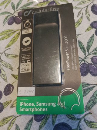 Cellularline FreePower Slim 3600 Power Bank