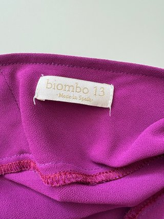 Blusa Bimani reversible frambuesa. Talla S