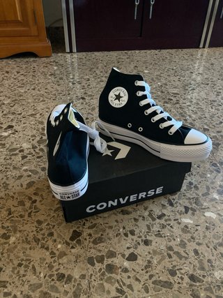 Converse Plataforma Tela Mujer Talla 39