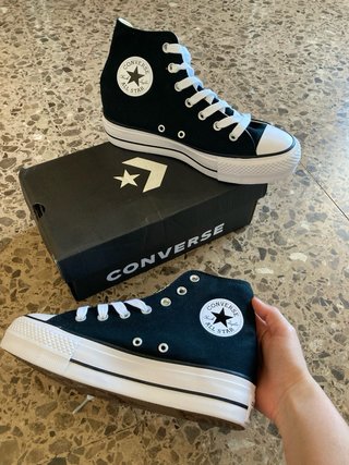 Converse Plataforma Tela Mujer Talla 39