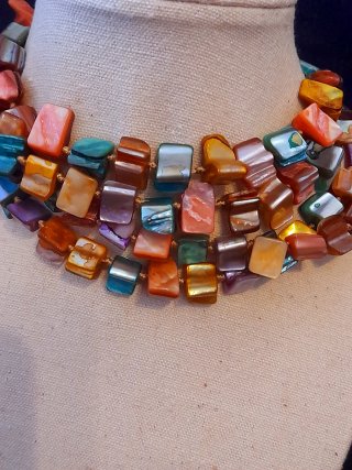 Collar Nácar Multicolor