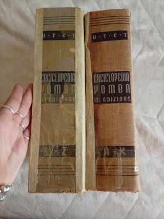Enciclopedia Pomba UTET Antica Edizione 1942