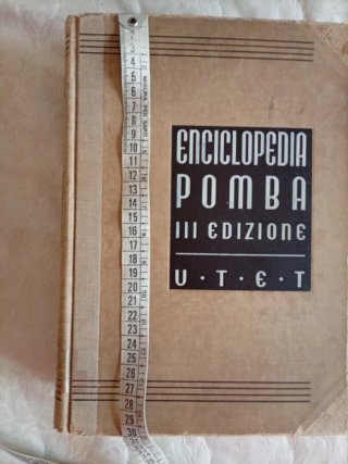 Enciclopedia Pomba UTET Antica Edizione 1942