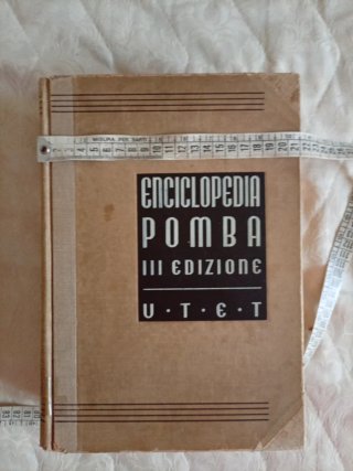 Enciclopedia Pomba UTET Antica Edizione 1942