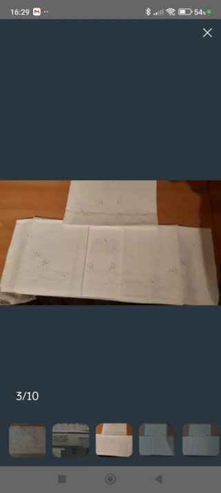 Sábanas de algodón bordadas