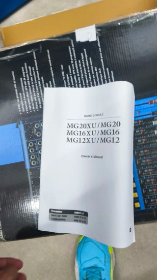 Mesa de Mezclas FX MG12XU