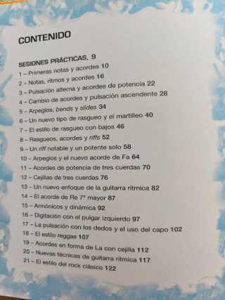 Libro Aprenda a tocar la Guitarra Ilustrado
