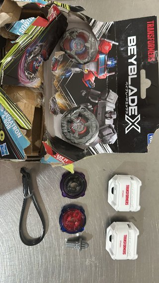 - Beyblade X tops batalla lanzadores niños