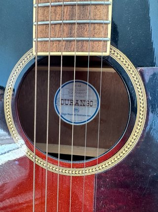 Guitarra Acústica Durango Sunburst