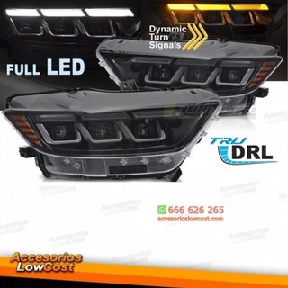 Faros delanteros Full LED con luz diurna secuenci