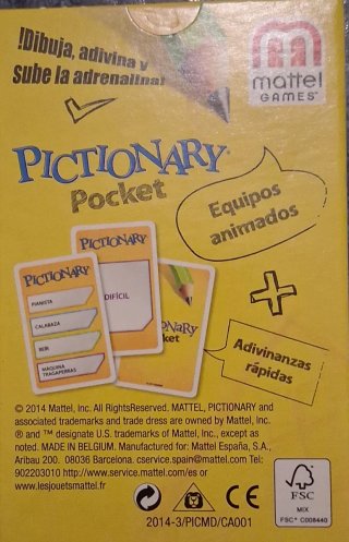 Pictionary Pocket Juego de Mesa
