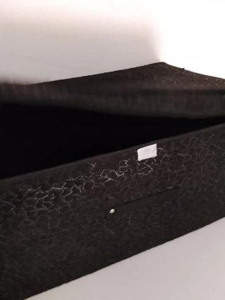 3 cajas almacenaje tela con tapa