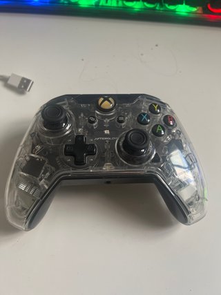 Mando Afterglow Xbox One Transparente