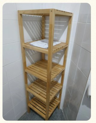 Estantería de madera Ikea