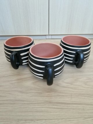 Set colazione vassoio + 3 Set tazas + bandeja