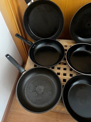 Set di 6 padelle da cucina