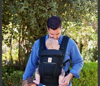 Mochila Ergobaby Soft Azul