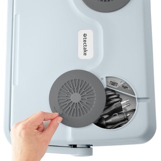 Nevera eléctrica portátil frío-calor 25 litros 44 x 32 x 45 cm gris