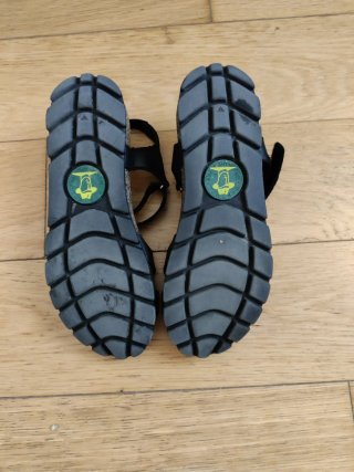 Sandalias Panama Jack Talla 40 Negras
