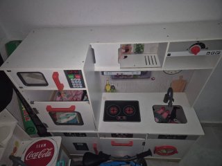 Cocina de juguete para niñas