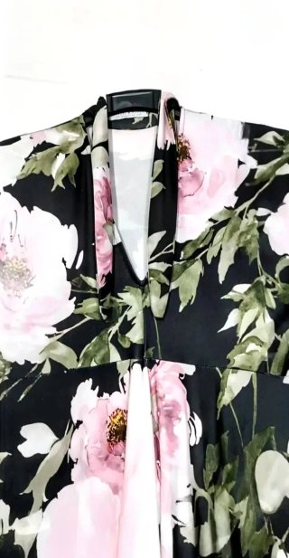 Vestito lungo floreale Manuel e Modea