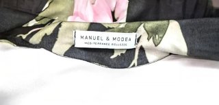 Vestito lungo floreale Manuel e Modea