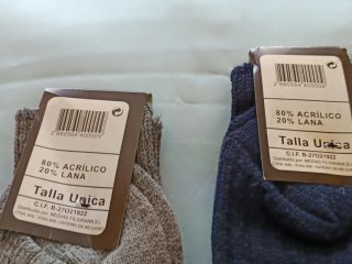 2 Pares Calcetines Hombre Talla Única
