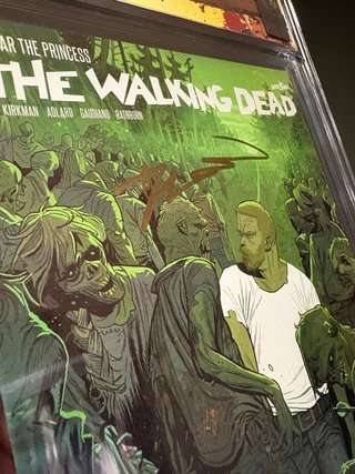 Walking dead #171 CGC 9.8 Firmado por Kirkman