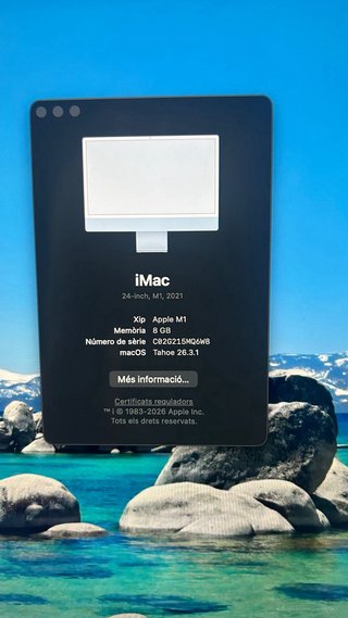 Ordenador Apple iMac Plata