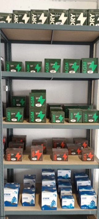 Baterías Bosch, Volta, Tudor, Exide