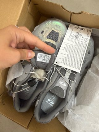 Scarpe Salomon uomo grigie/argento