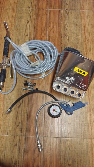 Equipo de pintura airless VEVOR + compresor Bessel
