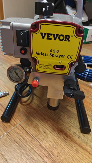 Equipo de pintura airless VEVOR + compresor Bessel