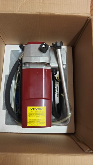 Equipo de pintura airless VEVOR + compresor Bessel