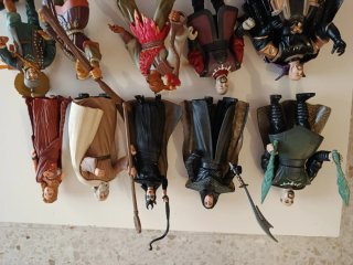 Figuras Guerreros de la Virtud  warriors of virtue