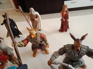 Figuras Guerreros de la Virtud  warriors of virtue