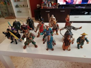 Figuras Guerreros de la Virtud  warriors of virtue