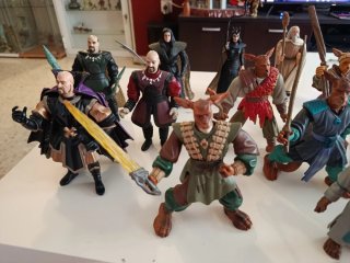 Figuras Guerreros de la Virtud  warriors of virtue