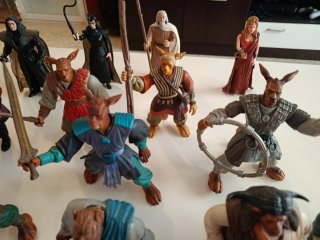 Figuras Guerreros de la Virtud  warriors of virtue