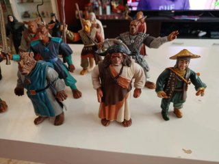 Figuras Guerreros de la Virtud  warriors of virtue