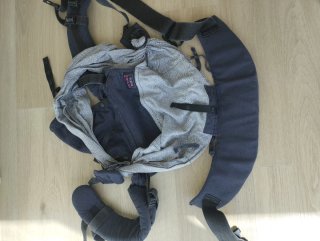 Mochila Portabebés Emeibaby Gris